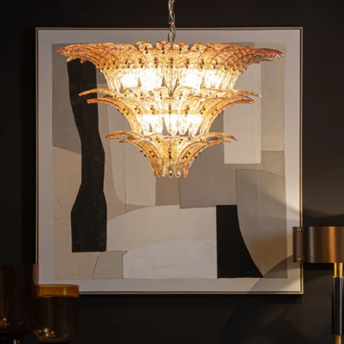 Suspension Olgiasca verre marron Vical Home — vue 9