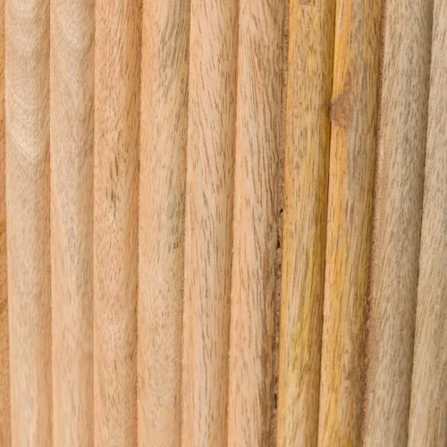 Table à manger ovale bois de manguier Myra 240 cm piétements cannelés Ethan Chloé — vue 13