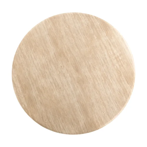 Table à manger ronde Montgommery beige 130 cm Richmond Interiors — vue 4