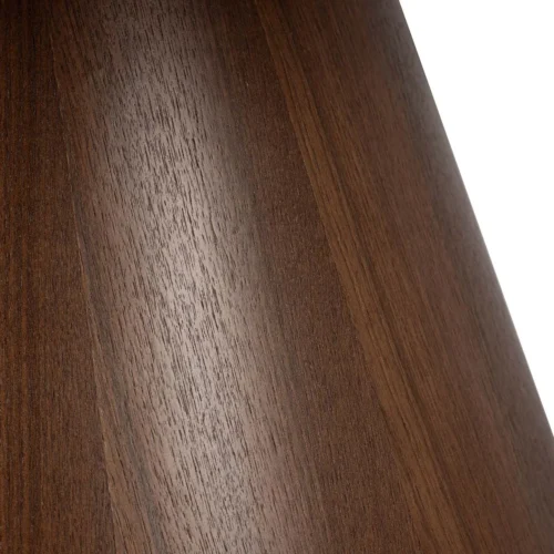 Table à manger ronde plaqué noyer Surrey pied central Ethan Chloé 150 cm — vue 8