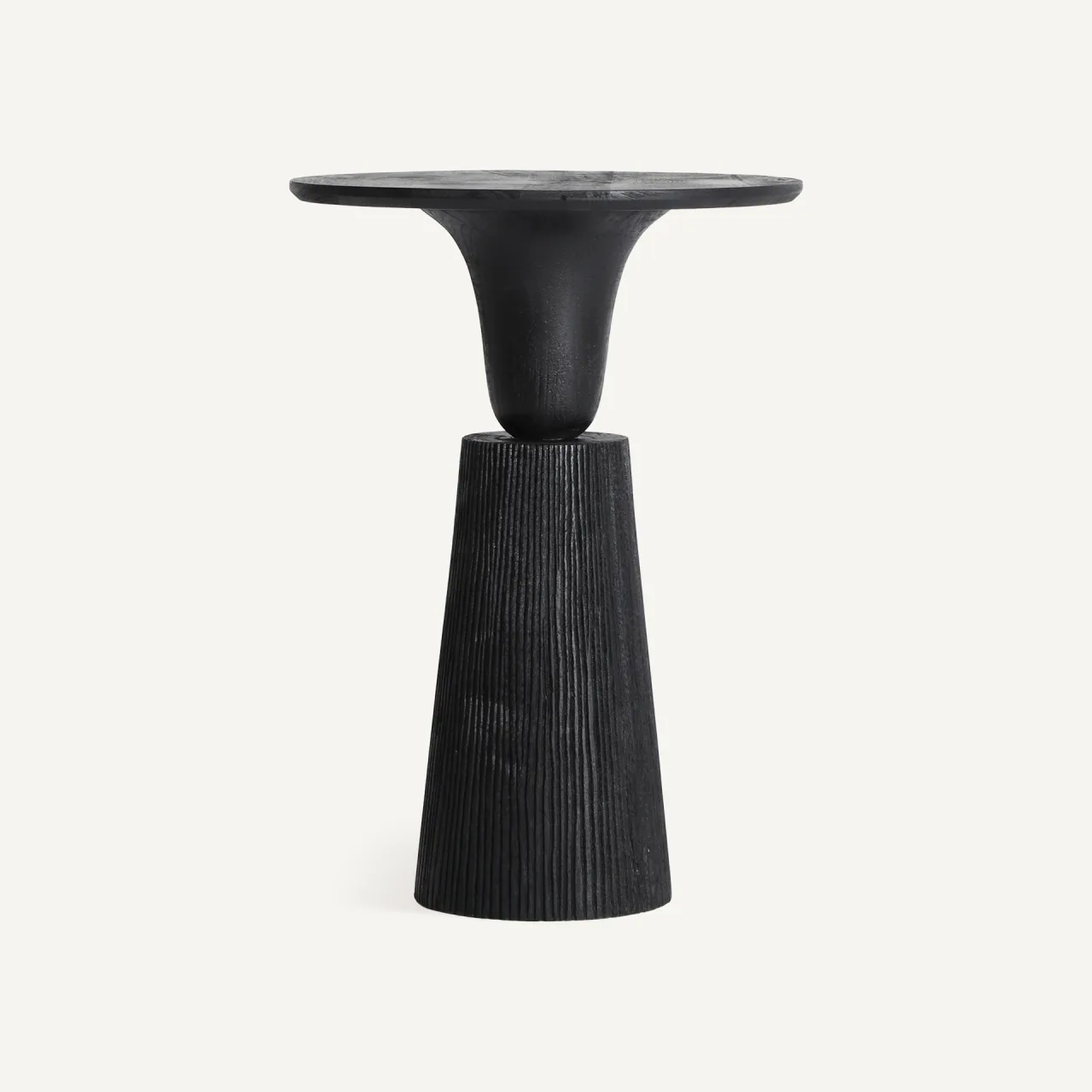 Table basse Gruteau bois de manguier noir Vical Home