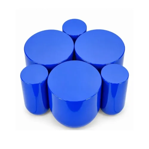 Table Basse Nérée Bleue Athezza — vue 2