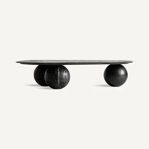 Table basse Tiffa marbre noir Vical Home