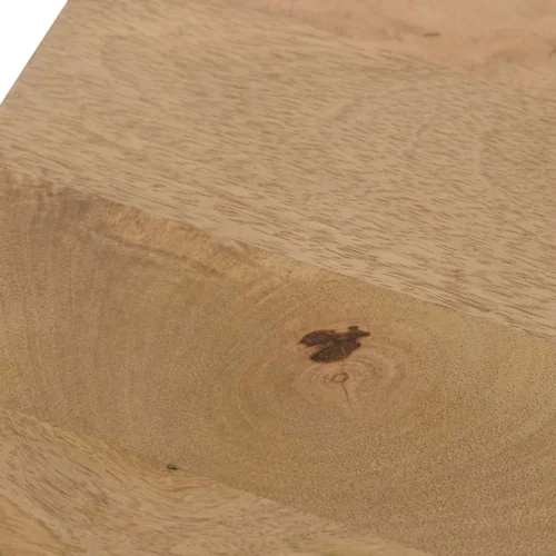 Table de chevet bois de manguier Felo tiroir et niche Ethan Chloé 55 cm — vue 15