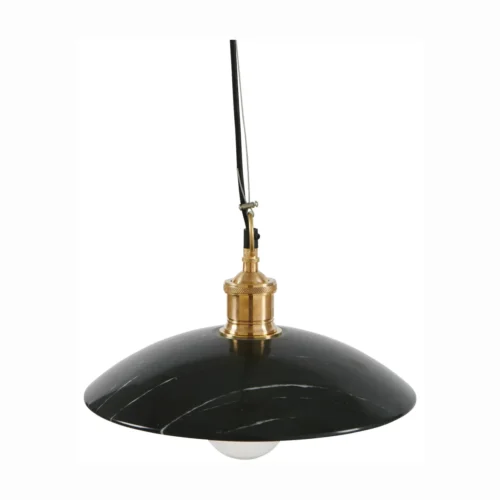 Table Marbella Ronde Noire Athezza — vue 2
