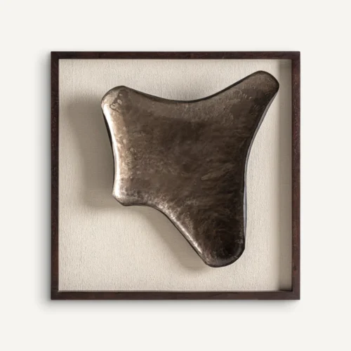 Tableau carré bois de mangue 87 x 87 Vical Home