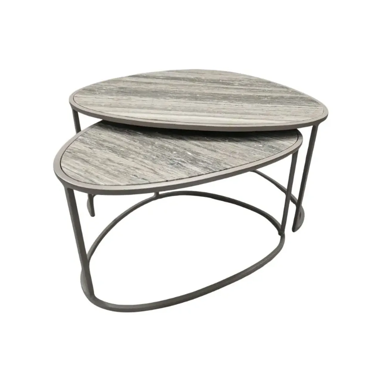 Tables Basses Alba Gris Athezza