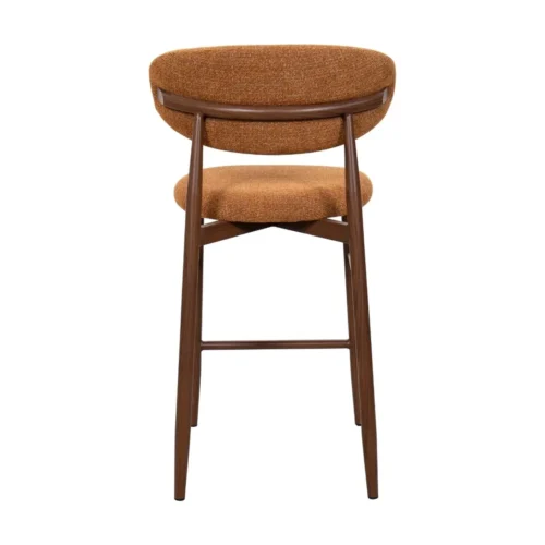 Tabouret Bar Georgia Fox Pied Noyer Athezza — vue 5