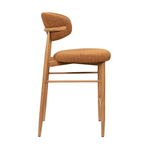 Tabouret Bar Georgia Fox Pied Naturel Athezza — vue 3