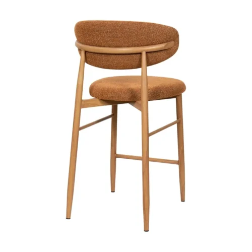 Tabouret Bar Georgia Fox Pied Naturel Athezza — vue 4
