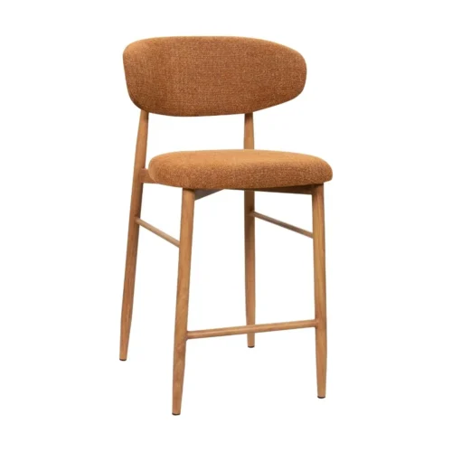 Mobilier Athezza Tabouret Bar Georgia Fox Pied Naturel Athezza