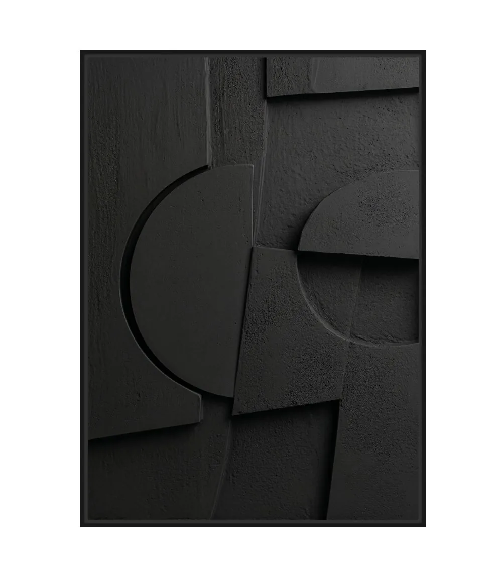 Toile Encadrée Lyre Cadre Noir Athezza