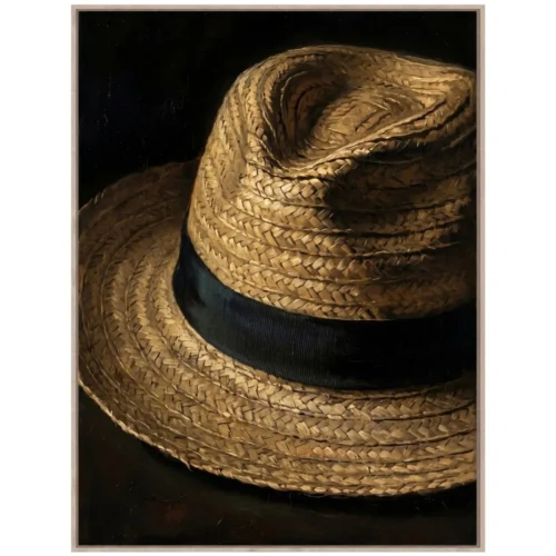 Toile Encadrée Panama Cadre Naturel Athezza