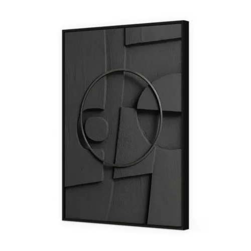 Toile Encadrée Persée Cadre Noir Athezza — vue 2