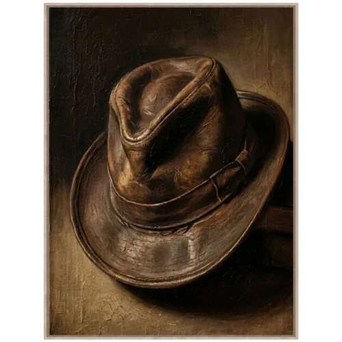 Athezza Toile Encadrée Stetson Tissu Velours Athezza