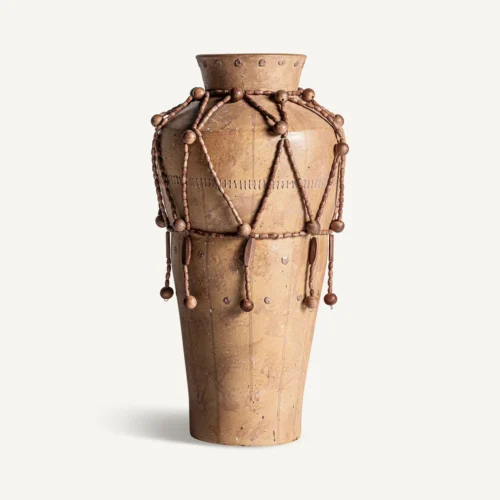 Vase et cache pot Vase Adib terre cuite marron Vical Home