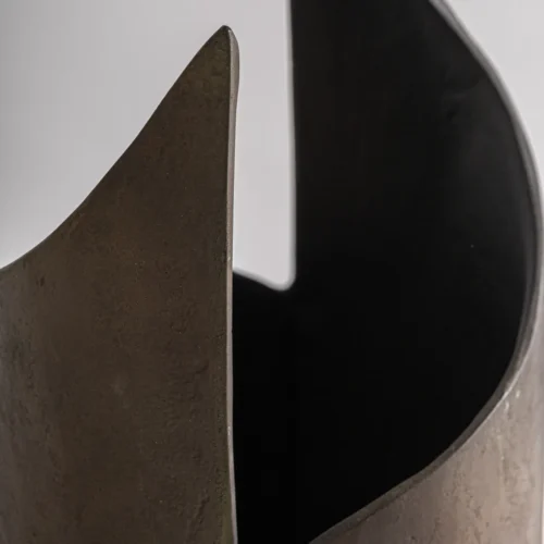 Vase aluminium rouille 53 cm Vical Home — vue 2
