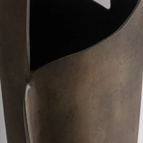 Vase aluminium rouille 59 cm Vical Home — vue 3