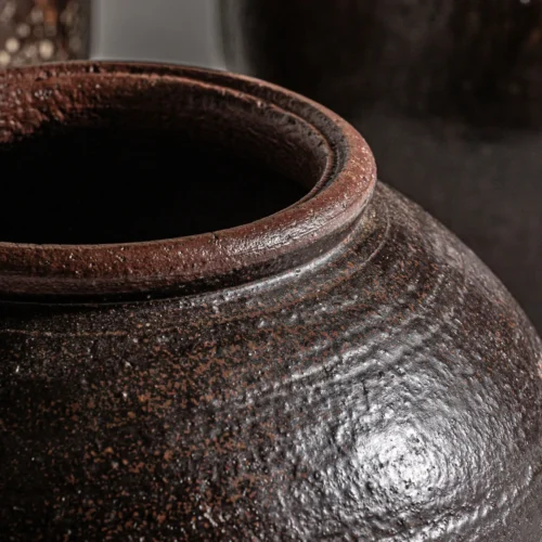 Vase Clark céramique marron Vical Home — vue 4