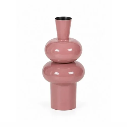 Vase Décoratif Obsidia Rose Athezza