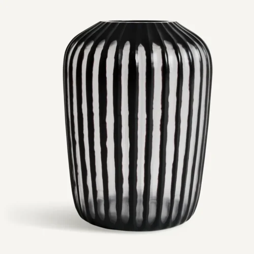 Vase Doboz verre noir Vical Home