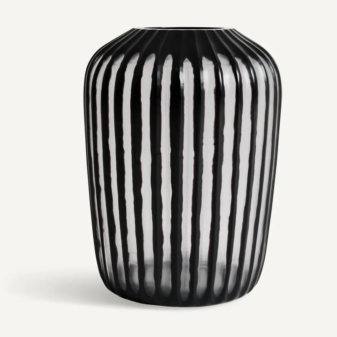 Vase Doboz verre noir Vical Home