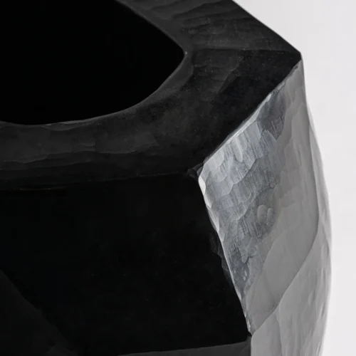 Vase Galeo céramique noire Vical Home — vue 2