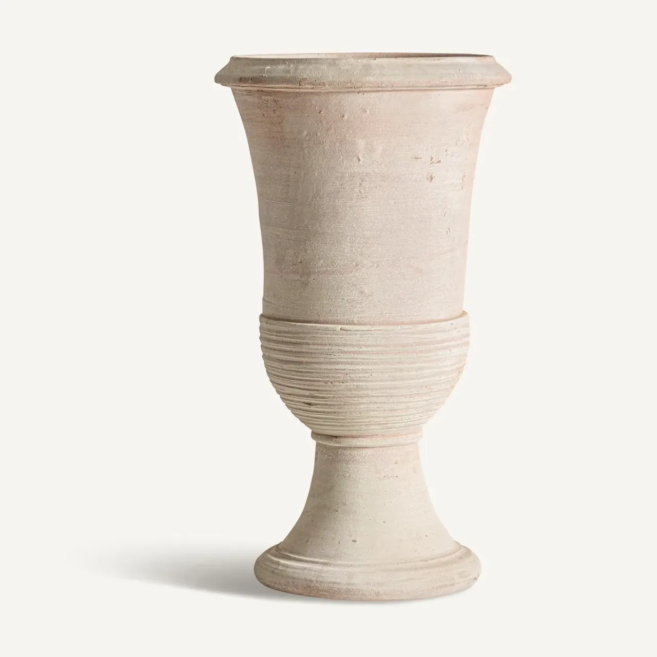 Vase Klam urne argile beige 70 cm Vical Home