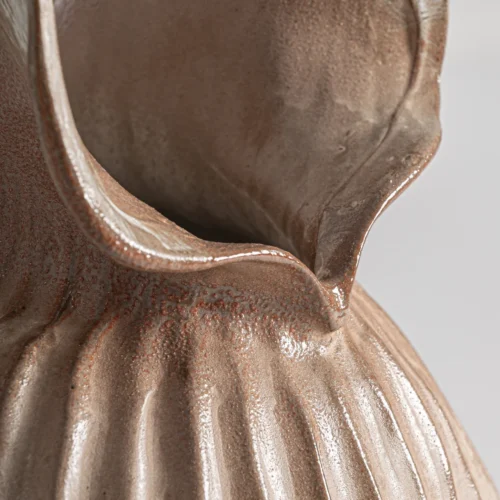 Vase Lais céramique marron clair Vical Home — vue 2