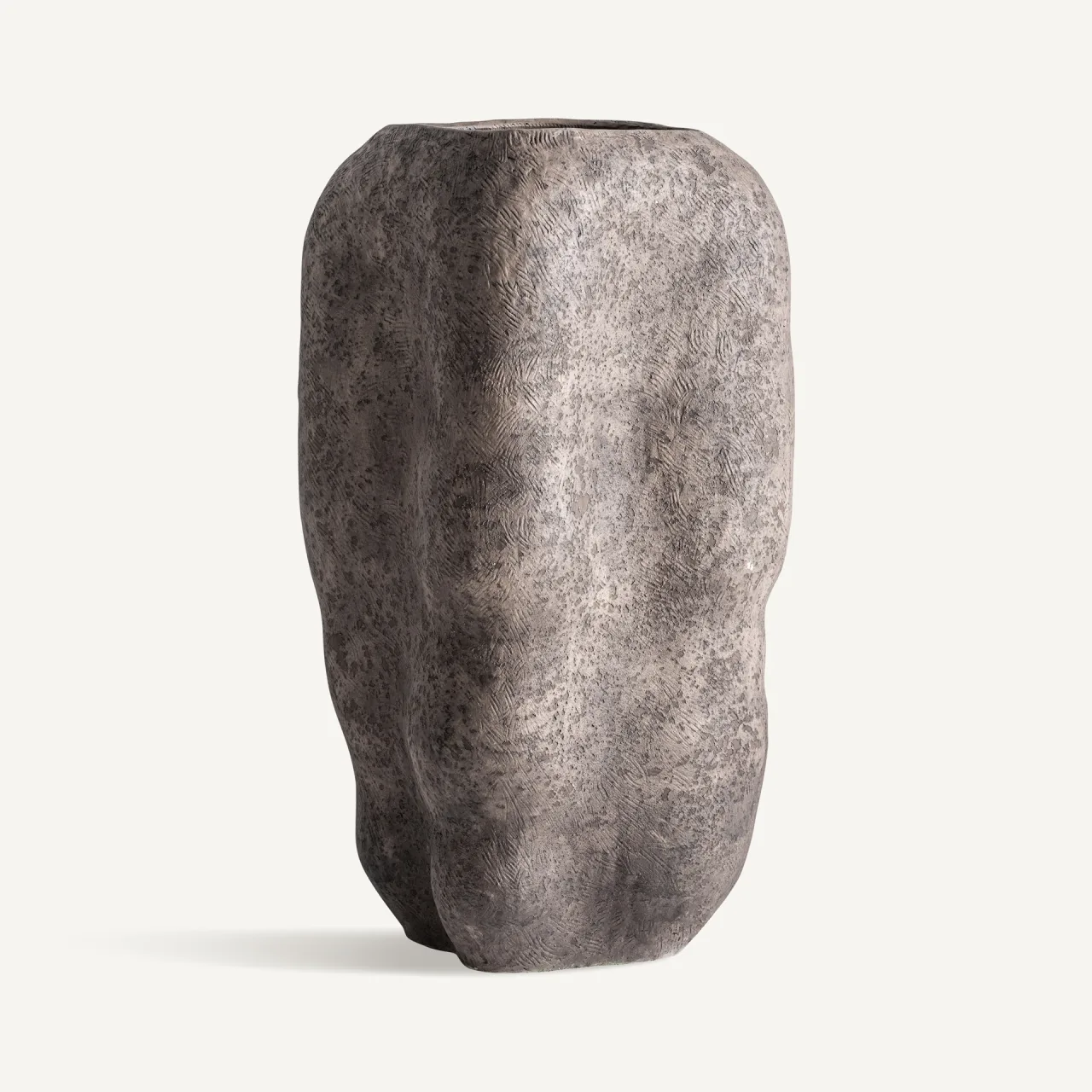 Vase Laussou fibre-ciment gris 44 x 92 Vical Home