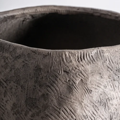 Vase Laussou fibre-ciment gris 44 x 92 Vical Home — vue 2