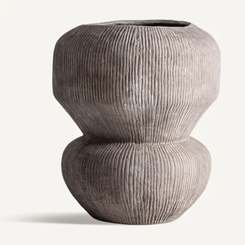 Vase Soan fibre-ciment gris Vical Home