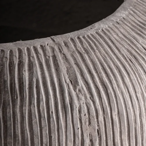 Vase Soan fibre-ciment gris Vical Home — vue 2
