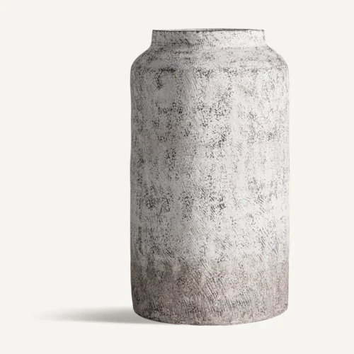 Vase Tignes fibre-ciment tons marron Vical Home