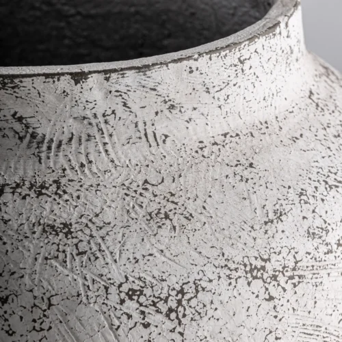 Vase Tignes fibre-ciment tons marron Vical Home — vue 2
