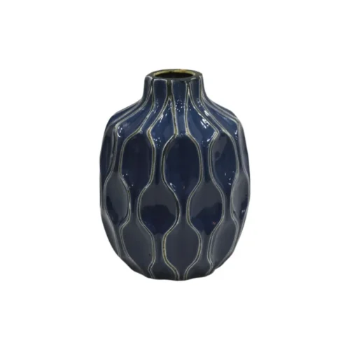 Décoration Athezza Vase Yazu Blue Nuit Athezza