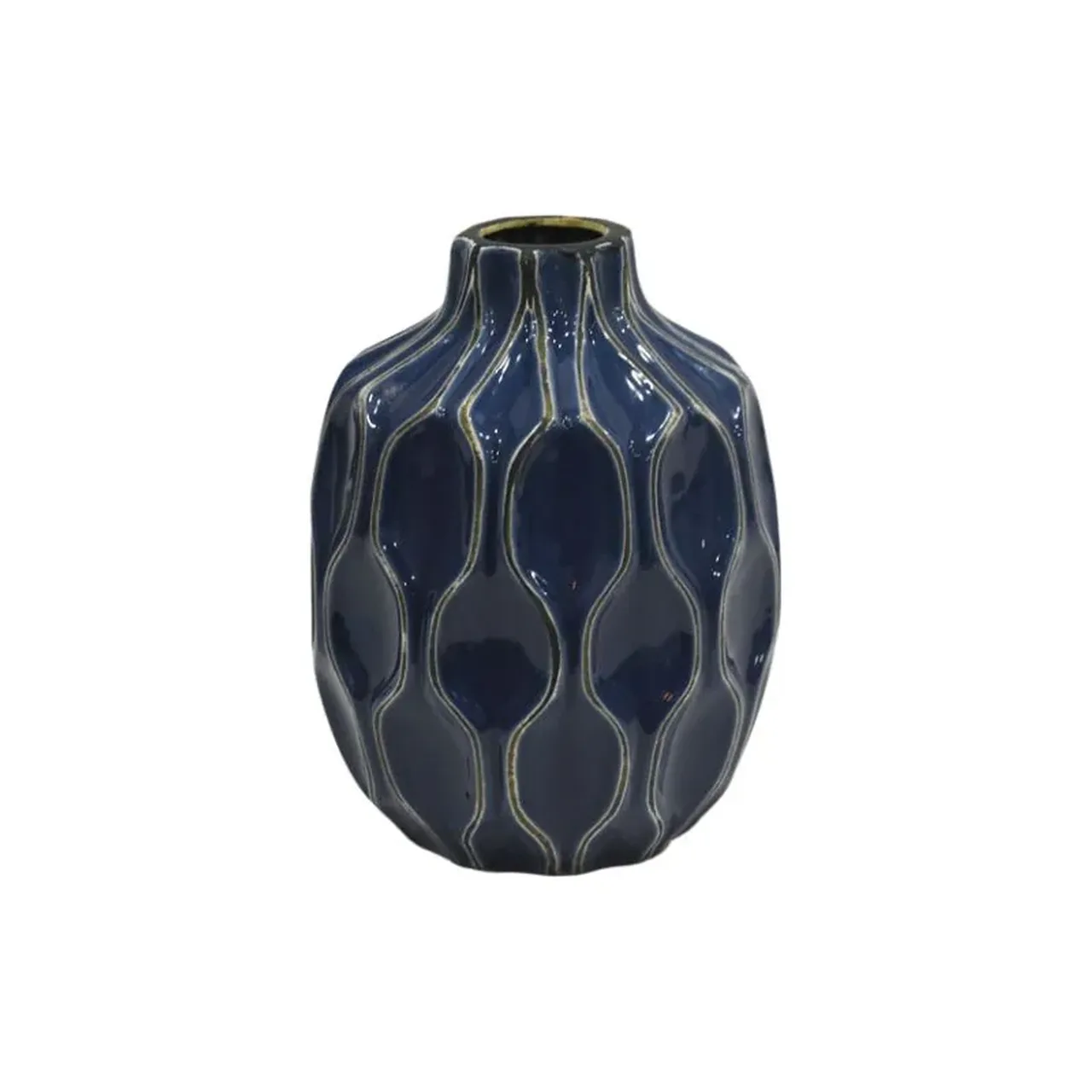 Vase Yazu Blue Nuit Athezza