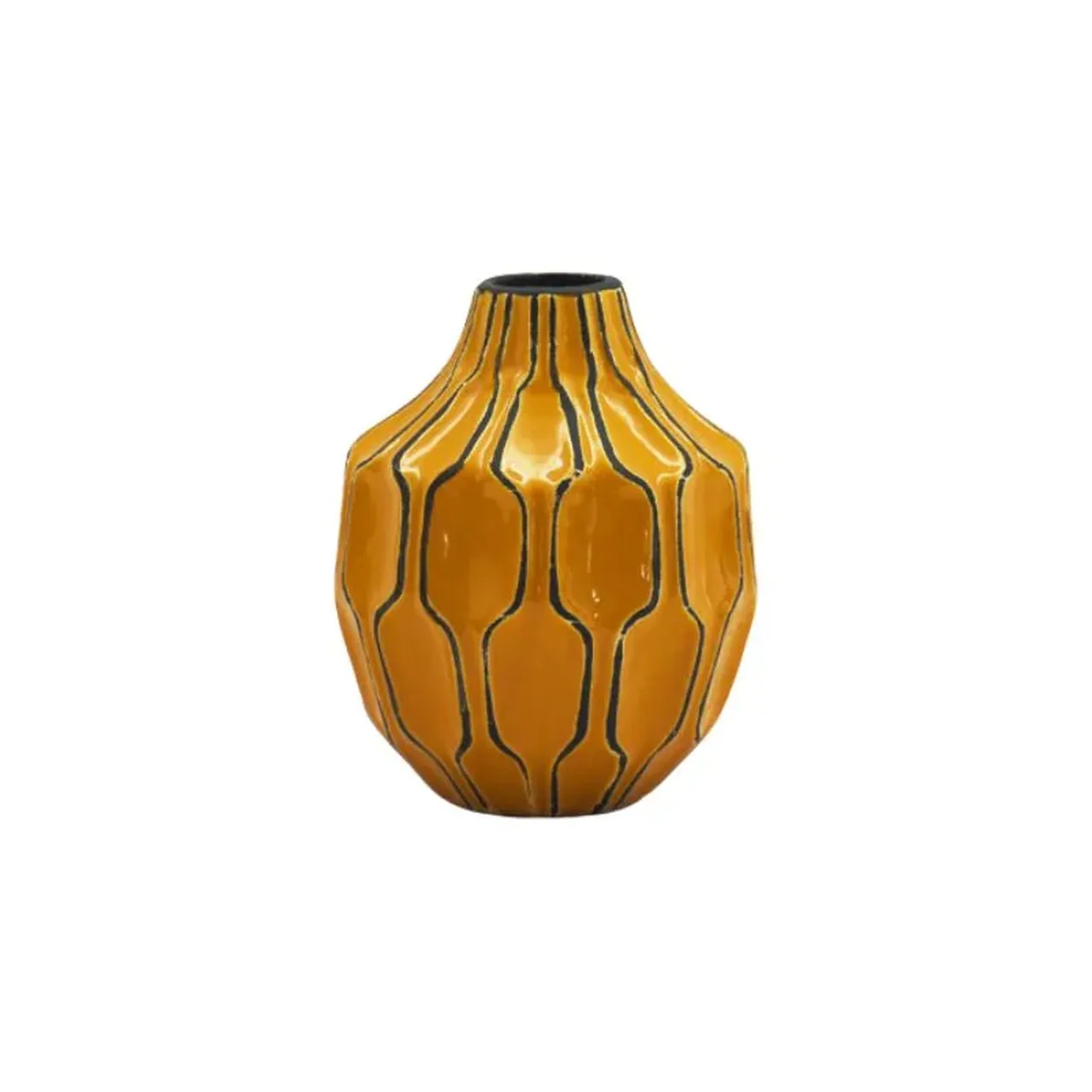 Vase Yazu Orangé Athezza