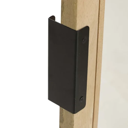 Vitrine bois de manguier Felo portes vitrées Ethan Chloé 200 cm — vue 17