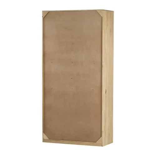 Vitrine bois de manguier Felo portes vitrées Ethan Chloé 200 cm — vue 8